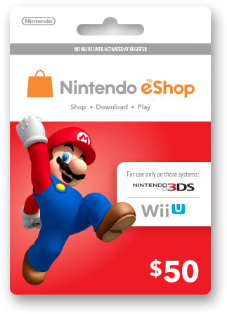 Nintendo 3ds eshop card codes deals