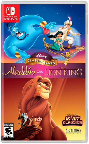 PS4/NSwitch Disney Classic Games: Aladdin & The Lion King (US/Asian Version) - Kyo's Game Mart