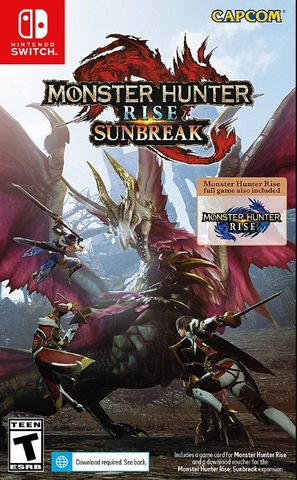 [PO] Nintendo Switch Monster Hunter Rise Sunbreak (Asian/MDE Version) - Kyo's Game Mart