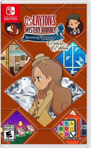 NSwitch Layton's Mystery Journey: Katrielle and the Millionaires' Conspiracy (US/MDE Version) - Kyo's Game Mart